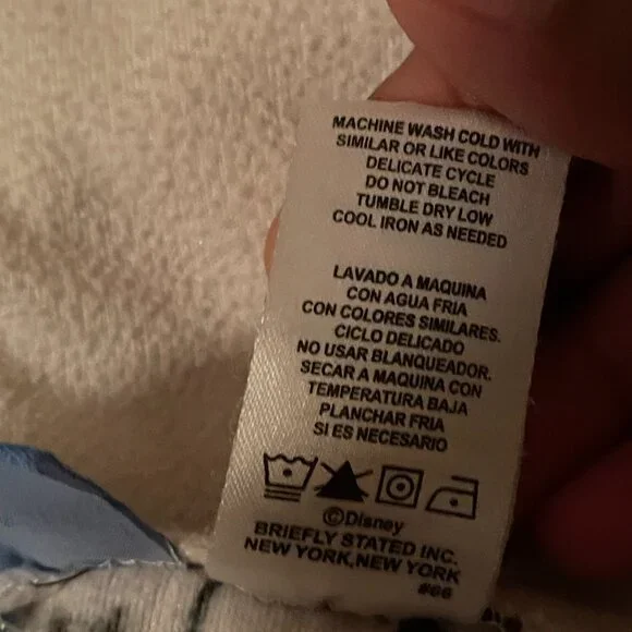 Disney Frozen Olaf SNOWMAN and SNOWFLAKE print hooded hoodie onesie one piece - Picture 11 of 16